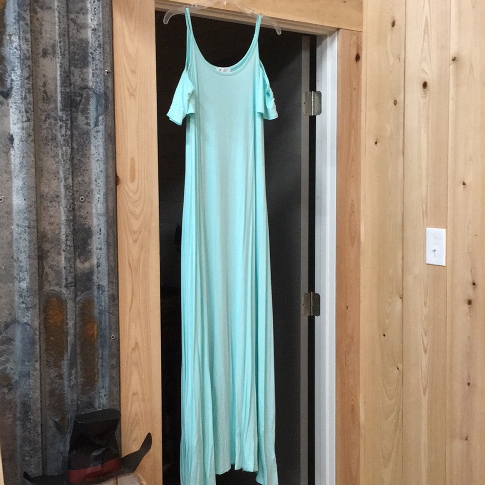 Mint green picco dress